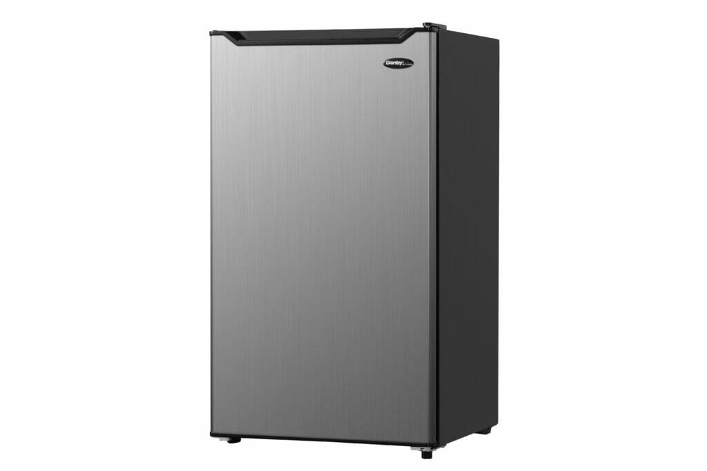 Danby Diplomat 3.3 cu. ft. Compact Refrigerator in Stainless Steel Look