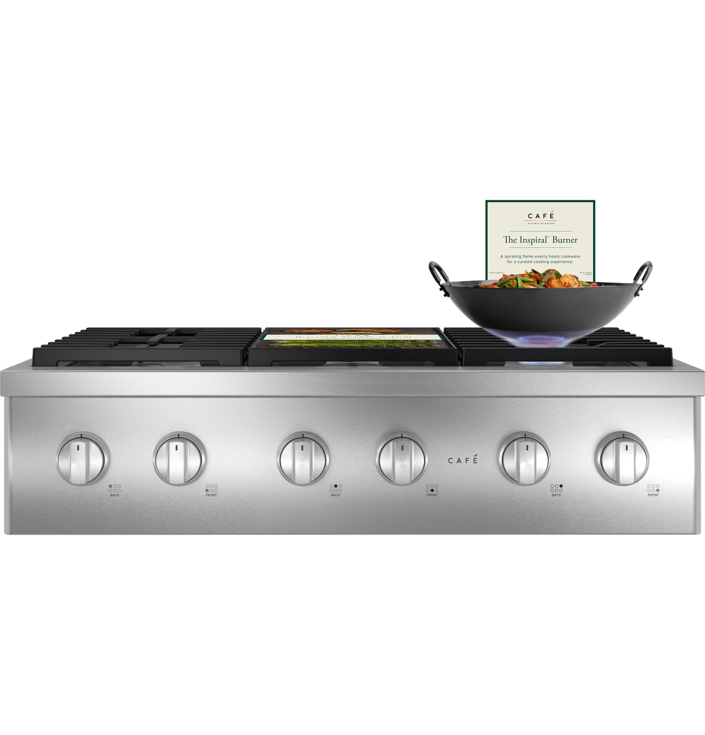 Café™ 36" Commercial-Style Gas Rangetop with 6 Burners (Natural Gas)