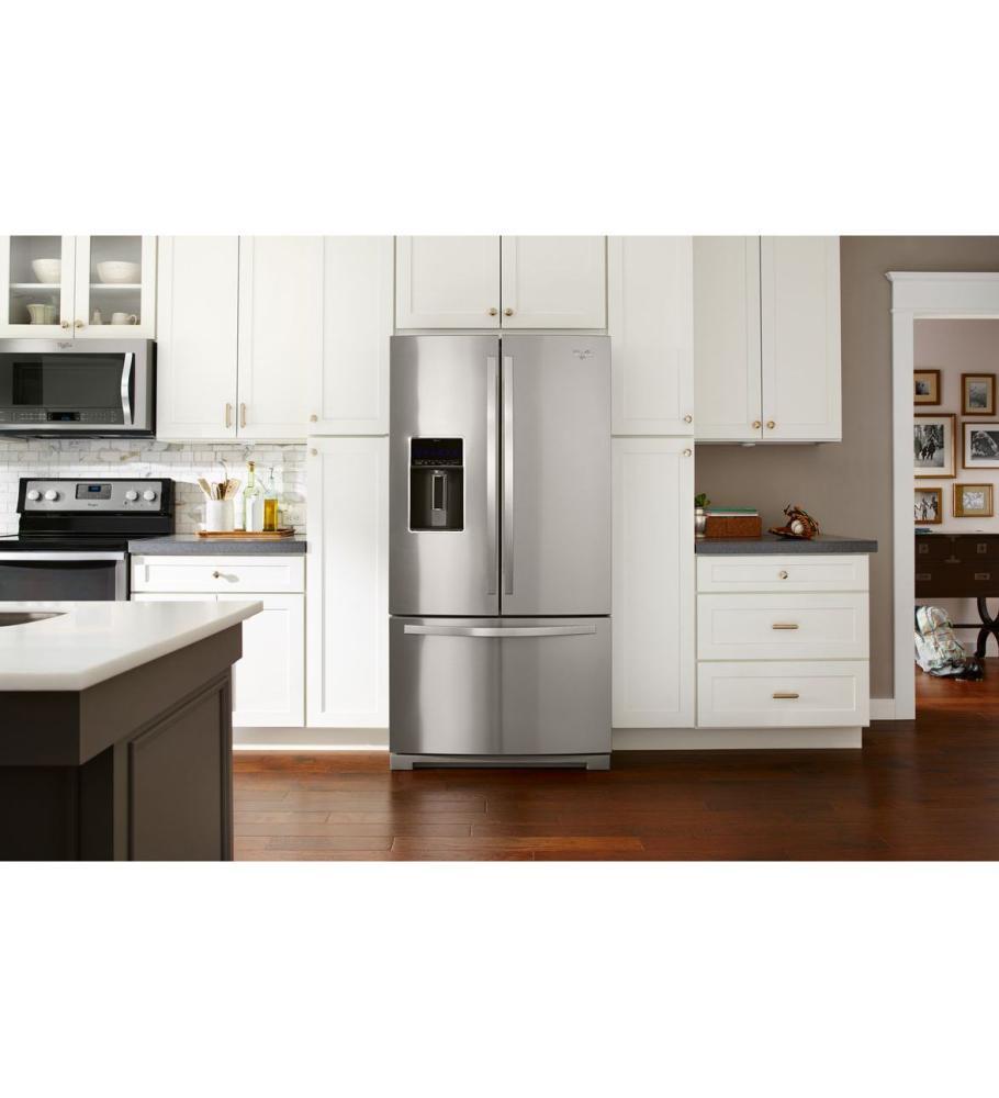 36-inch Wide French Door Refrigerator with CoolVox Kitchen Sound System - 27 cu. ft.