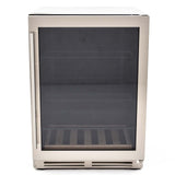 126 Can Beverage Center - Stainless Steel with Black Cabinet / 5.8 cu. ft.