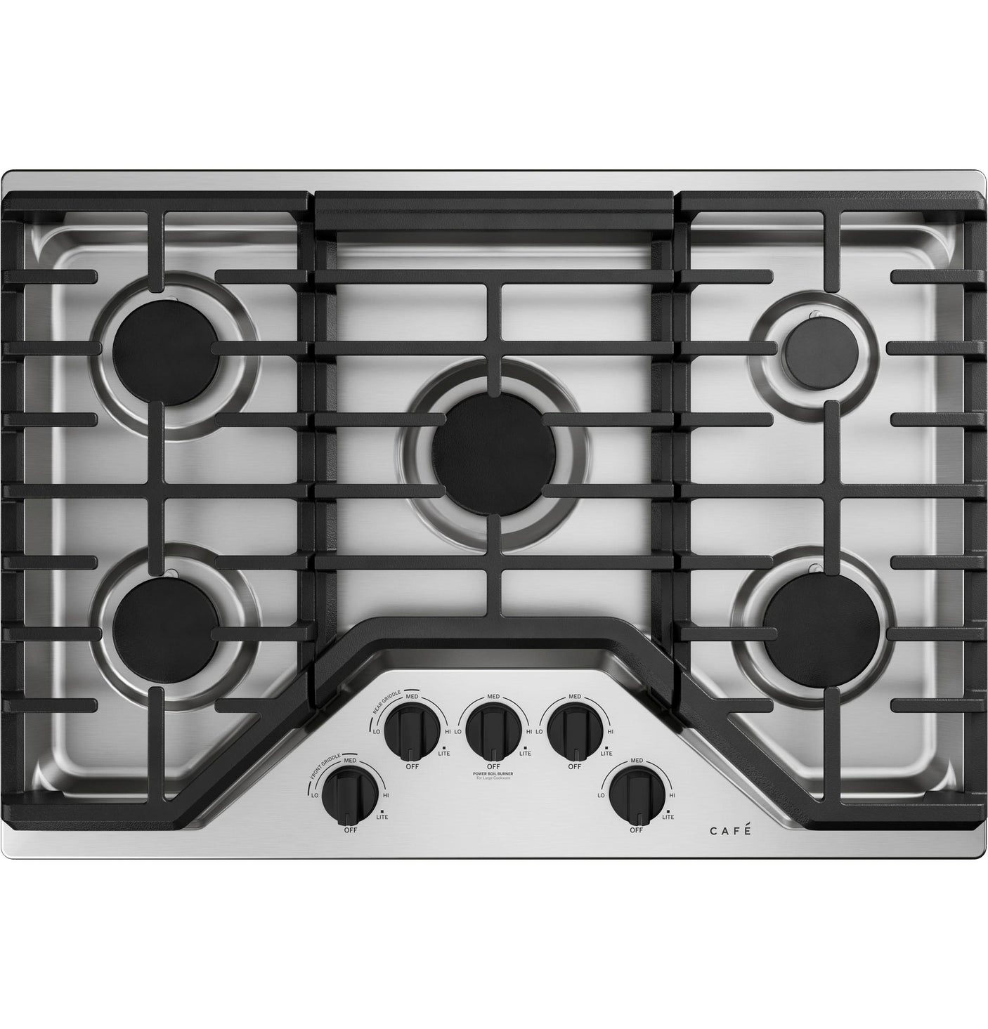 Café™ 5 Gas Cooktop Knobs - Flat Black