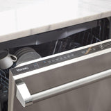 24" Dishwasher w/Installed Professional Stainless Steel Panel - VDWU724SS