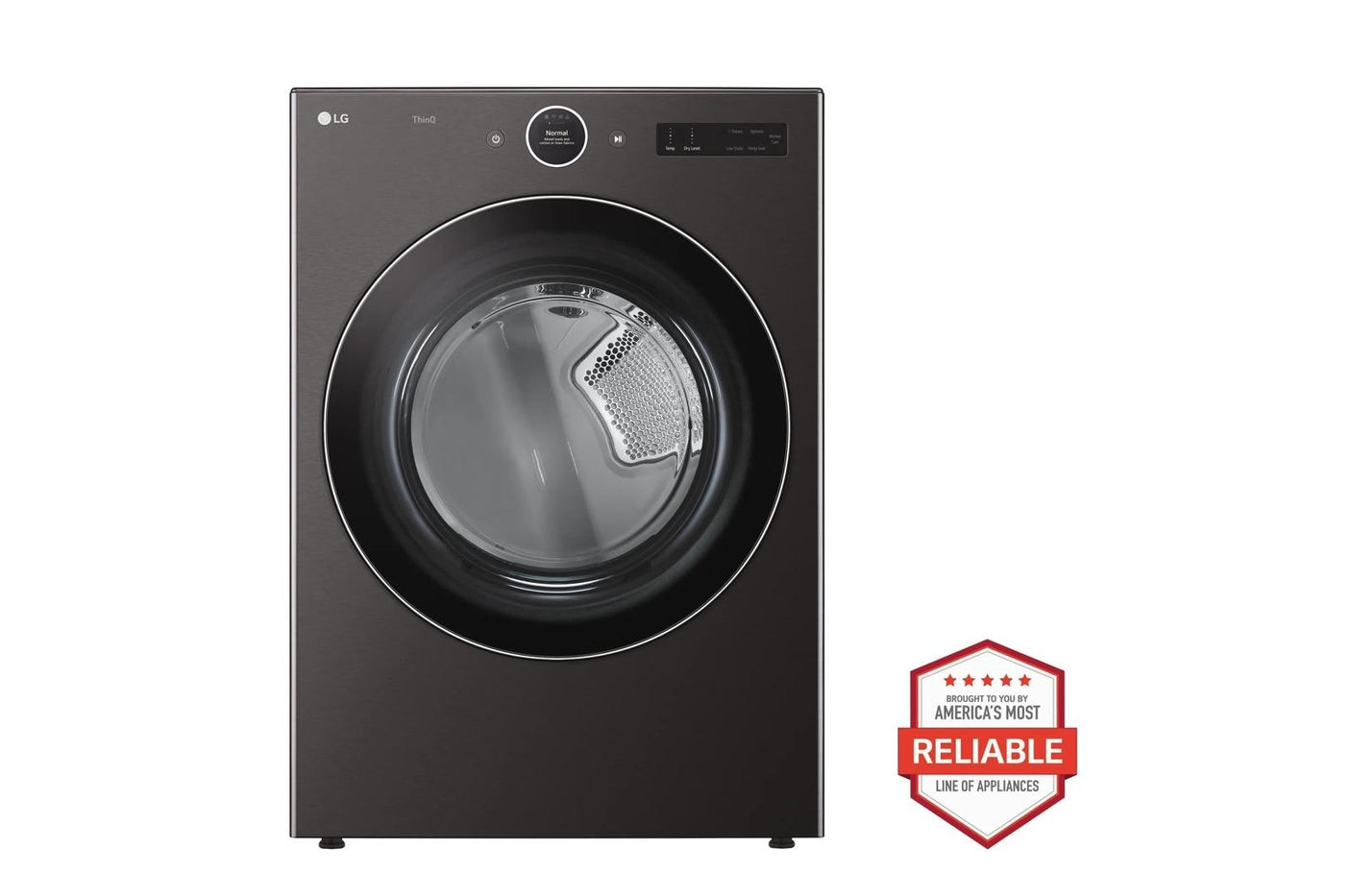 7.4 cu. ft. Ultra Large Capacity Smart Front Load Gas Dryer with Built-In Intelligence & TurboSteam®