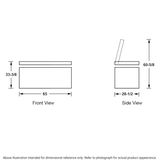 GE® ENERGY STAR® 15.7 Cu. Ft. Manual Defrost Chest Freezer