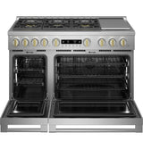 Monogram 48" Dual-Fuel Professional Range with 6 Burners and Griddle