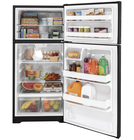 Hotpoint® 15.6 Cu. Ft. Recessed Handle Top-Freezer Refrigerator