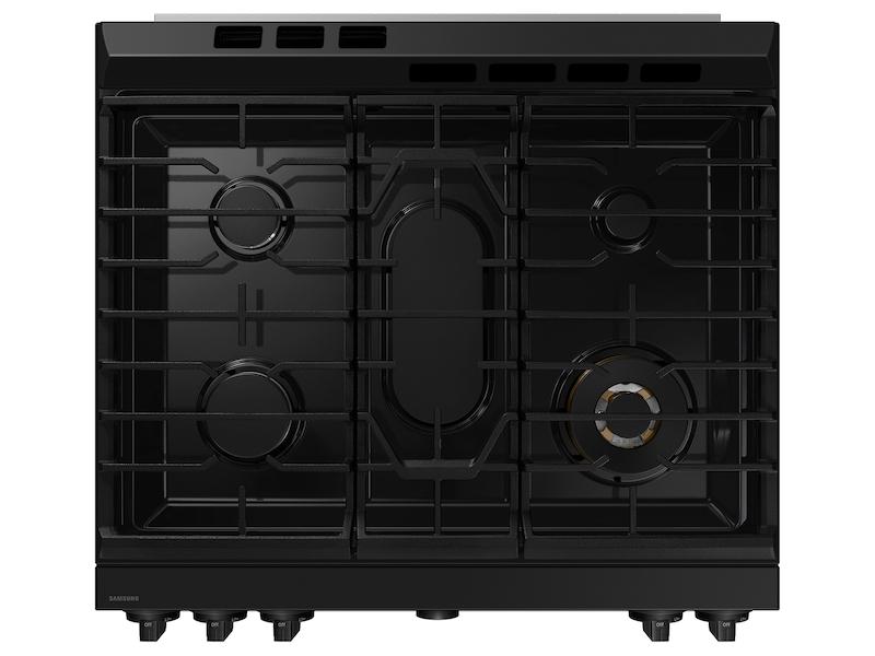 Bespoke 6.0 cu. ft. Smart Slide-In Gas Range with Smart Oven Camera & Illuminated Precision Knobs in Stainless Steel