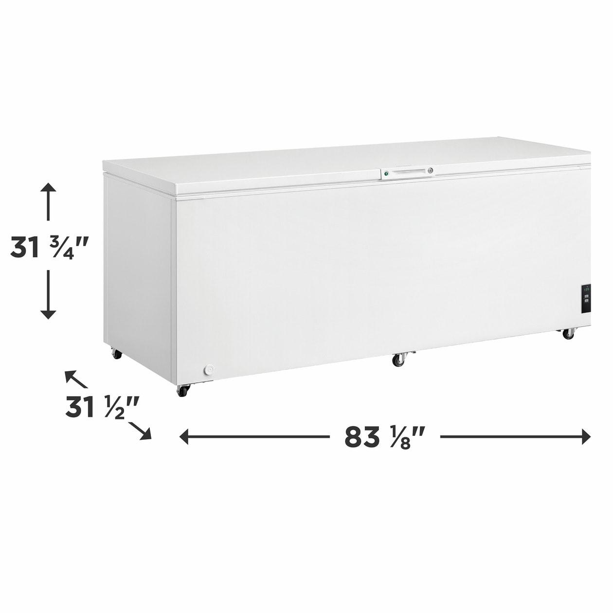 Frigidaire 25 Cu. Ft. Garage Ready Chest Freezer