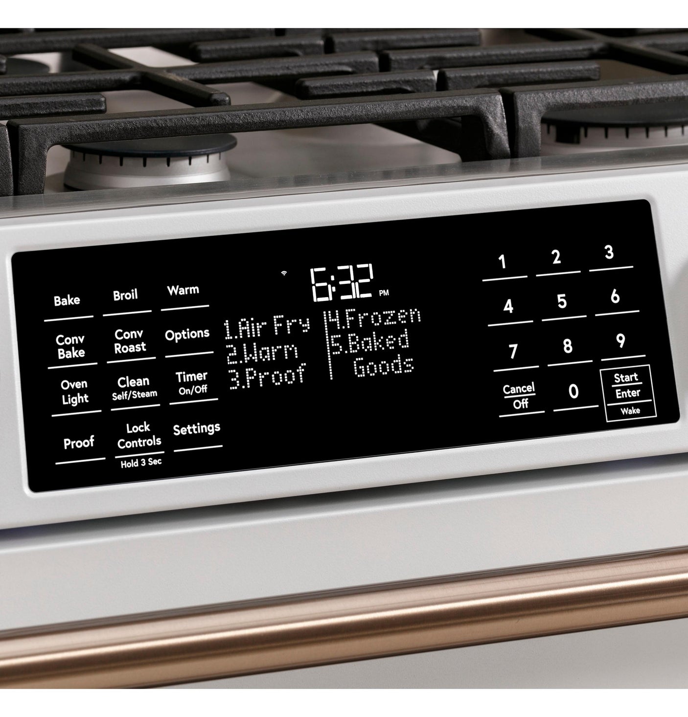 Café™ 30" Smart Slide-In, Front-Control, Dual-Fuel Range with Warming Drawer