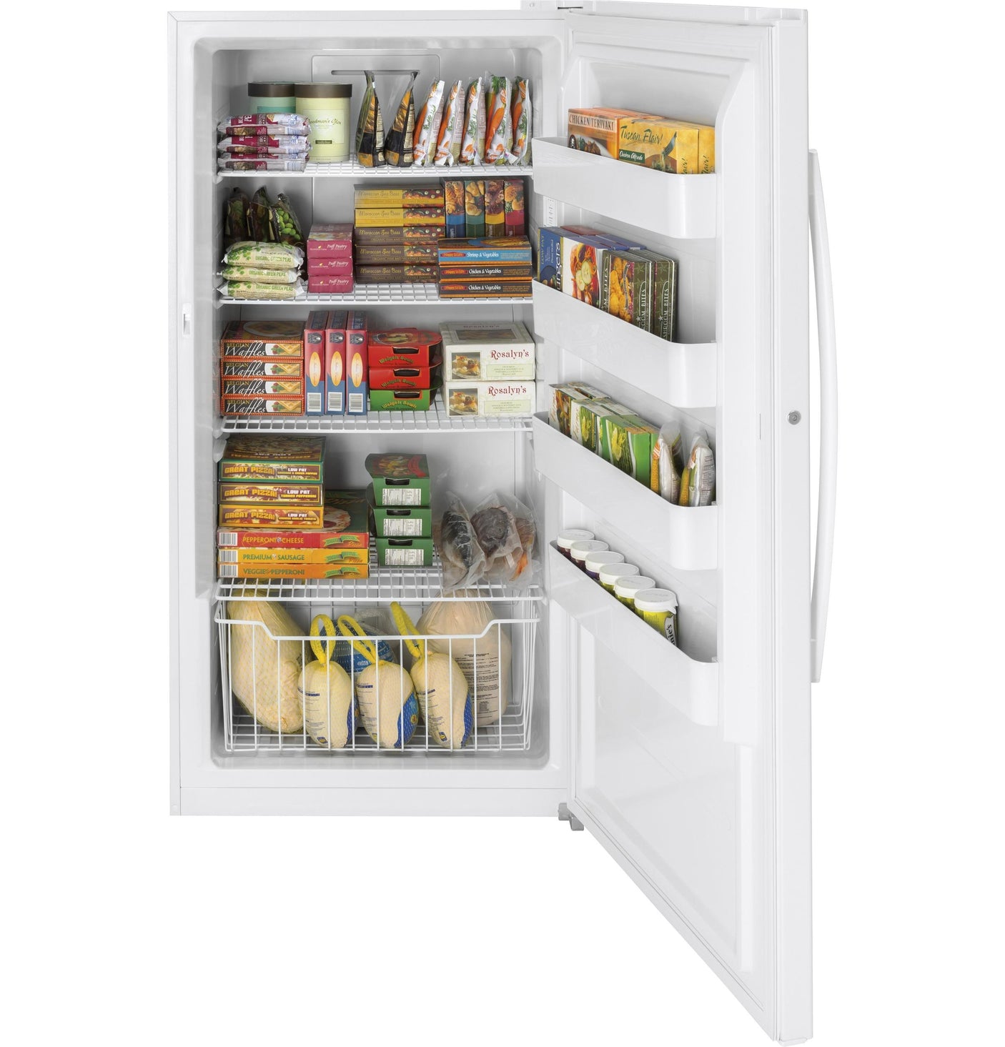 GE® 17.3 Cu. Ft. Frost-Free Garage Ready Upright Freezer