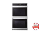 9.4 cu. ft. Smart Double Wall Oven with InstaView®, True Convection, Air Fry, and Steam Sous Vide