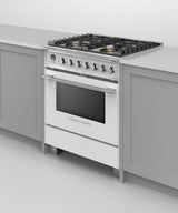 30" Series 9 Classic 4 Burner Dual Fuel Self-Cleaning Range