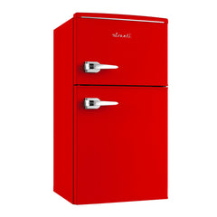 Avanti Retro Series Compact Refrigerator and Freezer, 3.0 cu. ft. - Red / 3.0 cu. ft.