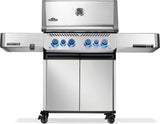 Prestige 500 RSIB with Infrared Side and Rear Burner , Natural Gas, Stainless Steel