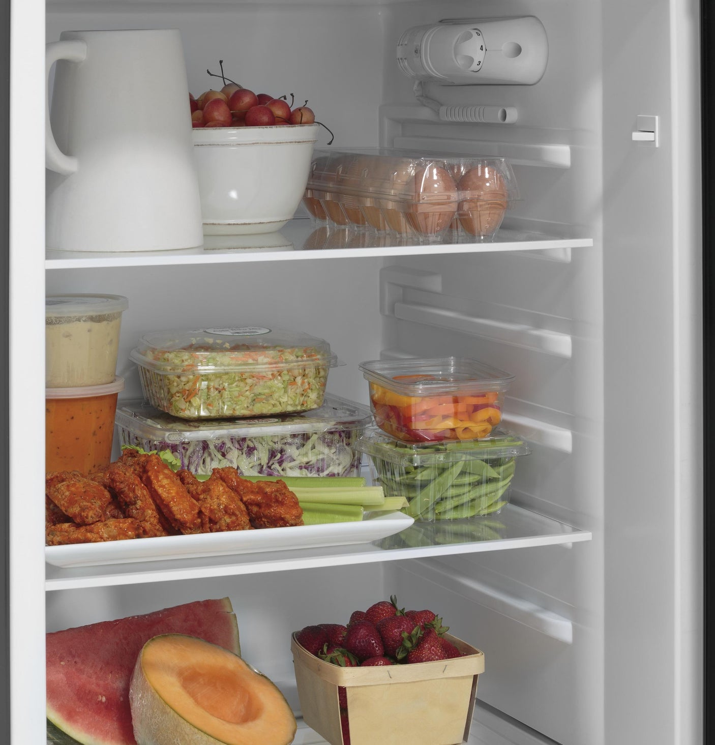 GE® 9.8 Cu. Ft. 12 Volt DC Power Top-Freezer Refrigerator