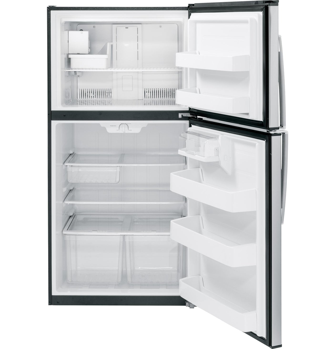 GE® ENERGY STAR® 21.1 Cu. Ft. Top-Freezer Refrigerator