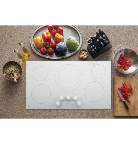 GE® 36" Built-In Knob Control Electric Cooktop