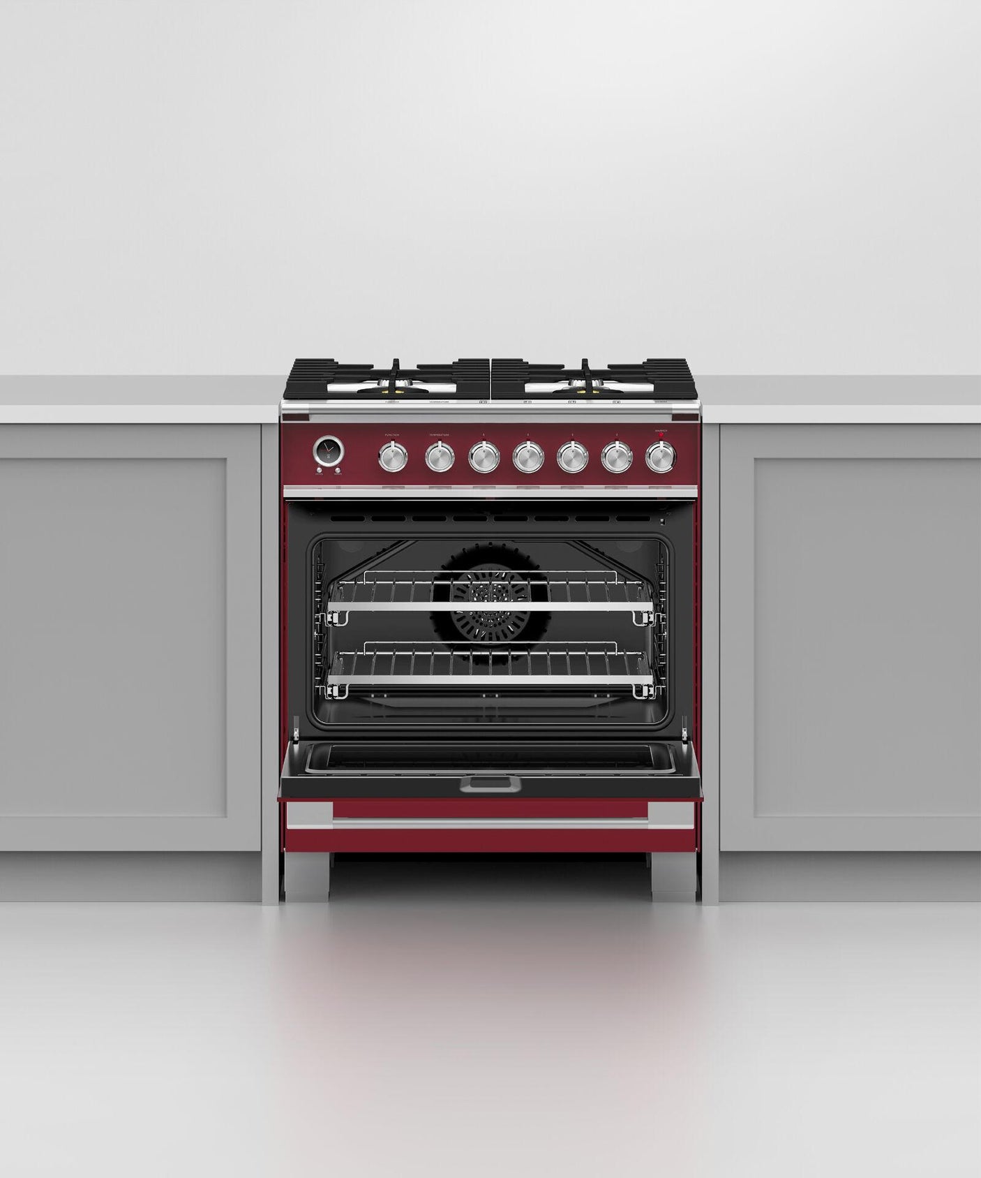 30" Series 9 Classic 4 Burner Dual Fuel Self-Cleaning Range