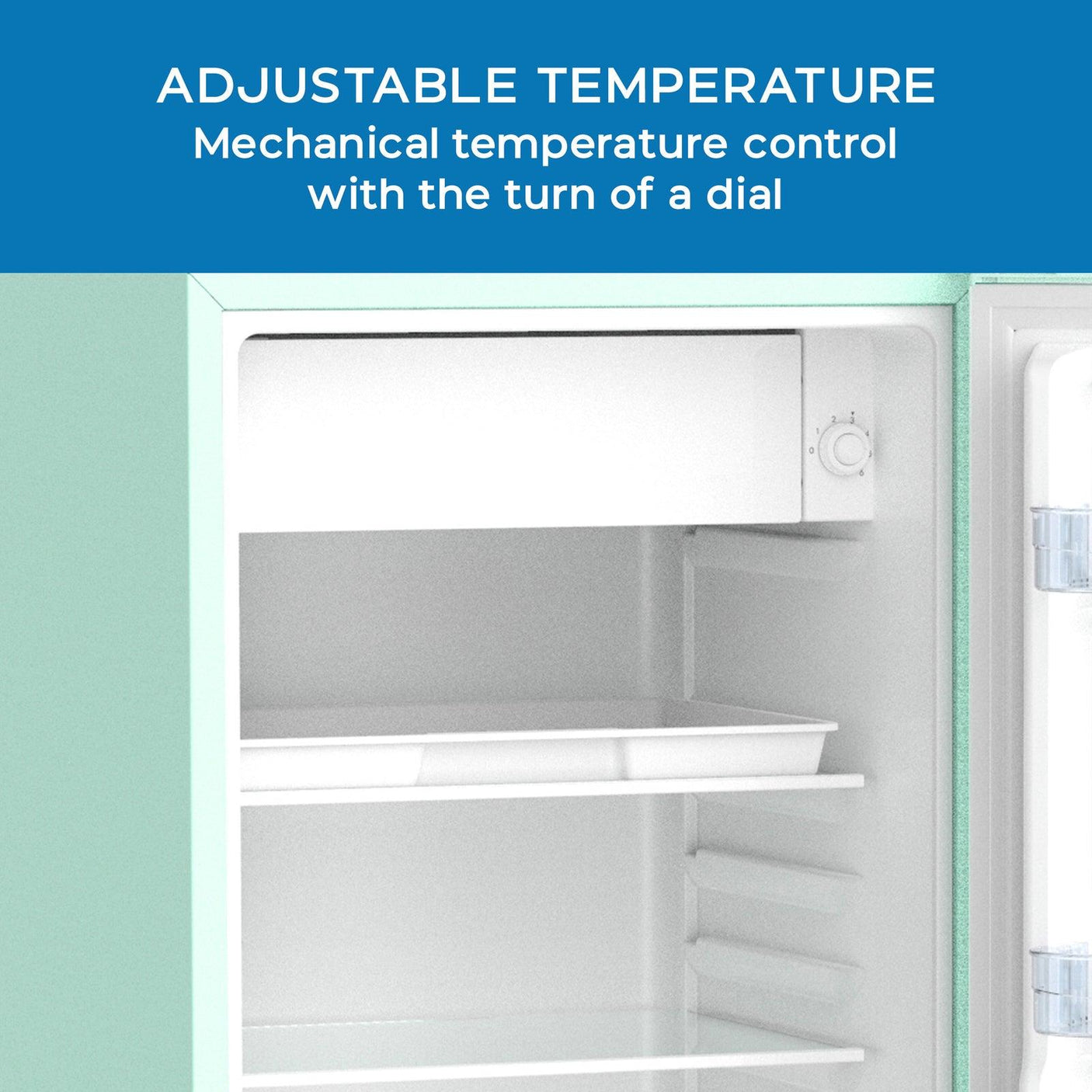 Avanti Retro Series Compact Refrigerator, 3.1 cu. ft. - Robin's Egg Blue / 3.1 cu. ft.