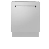 ZLINE 24" Tallac Series 3rd Rack Dishwasher with Traditional Handle, 51dBa (DWV-24) [Color: 304 Stainless]