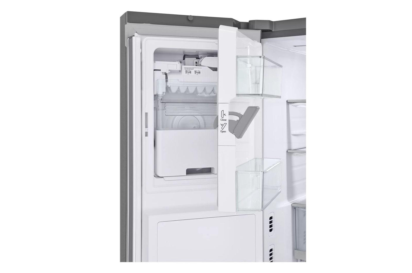 31 cu. ft. Smart Standard-Depth MAX™ French Door Refrigerator with Four Types of Ice and Mirror InstaView®