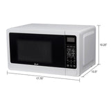 Avanti Countertop Microwave Oven, 0.7 cu. ft. - White / 0.7 cu. ft.