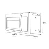 ZLINE Over the Range Convection Microwave Oven with Modern Handle and Color Options (MWO-OTR) [Color: Stainless Steel]