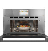 Café™ 30" Smart Five in One Oven with 120V Advantium® Technology in Platinum Glass