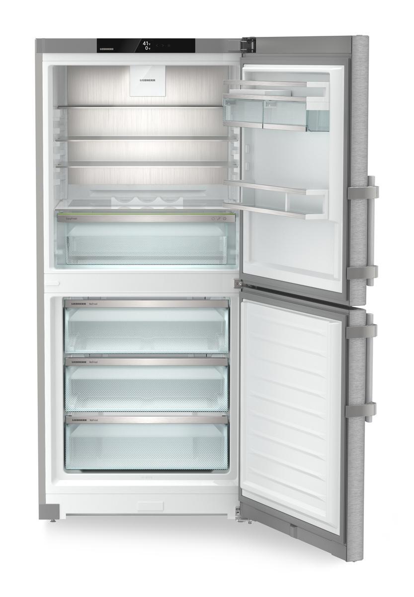 Combined fridge-freezers with EasyFresh and NoFrost