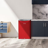 Danby 4.4 cu. ft. Retro Compact Fridge in Metallic Red ()