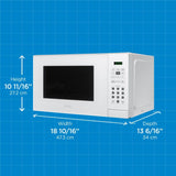 Danby 0.9 cu. ft. Countertop Microwave in White