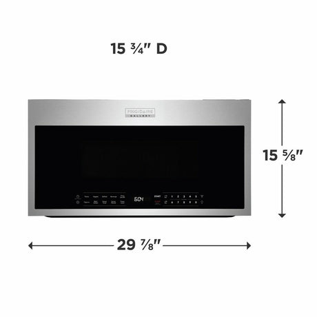 Frigidaire Gallery 1.9 Cu. Ft. Over-The-Range Microwave with Sensor Cook