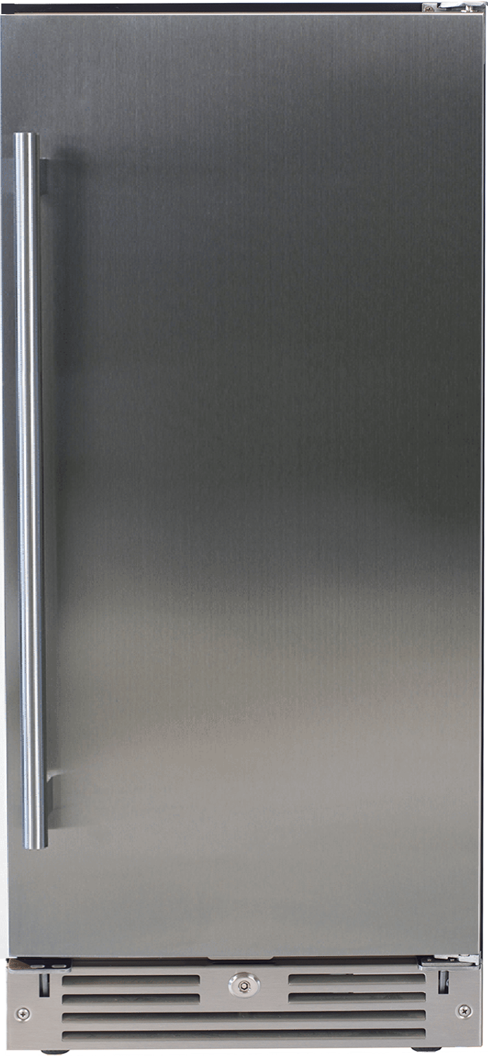 Outdoor Refrigerator 15" Solid SS RH