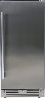 Outdoor Refrigerator 15" Solid SS RH