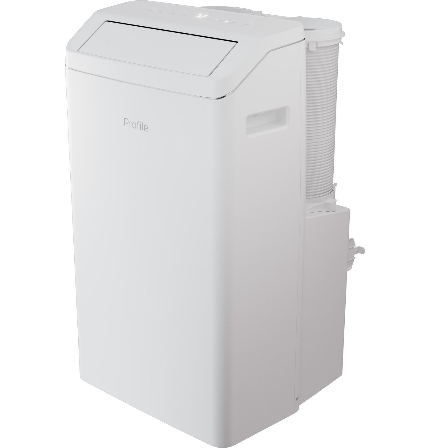 GE Profile® 12,000 BTU Dual-Hose, Inverter Heat/Cool Portable Air Conditioner with Dehumidifier and Remote, White