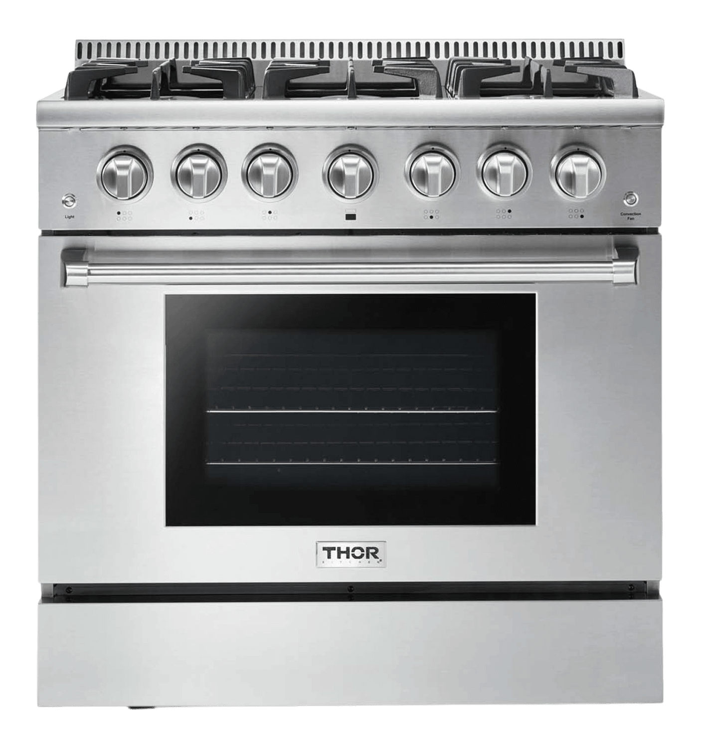 Thor Kitchen 36-inch Professional Liquid Propane Range - Hrg3618ulp