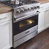 30" Self-Cleaning Dual Fuel Range - RVDR3302 Viking 3 Series