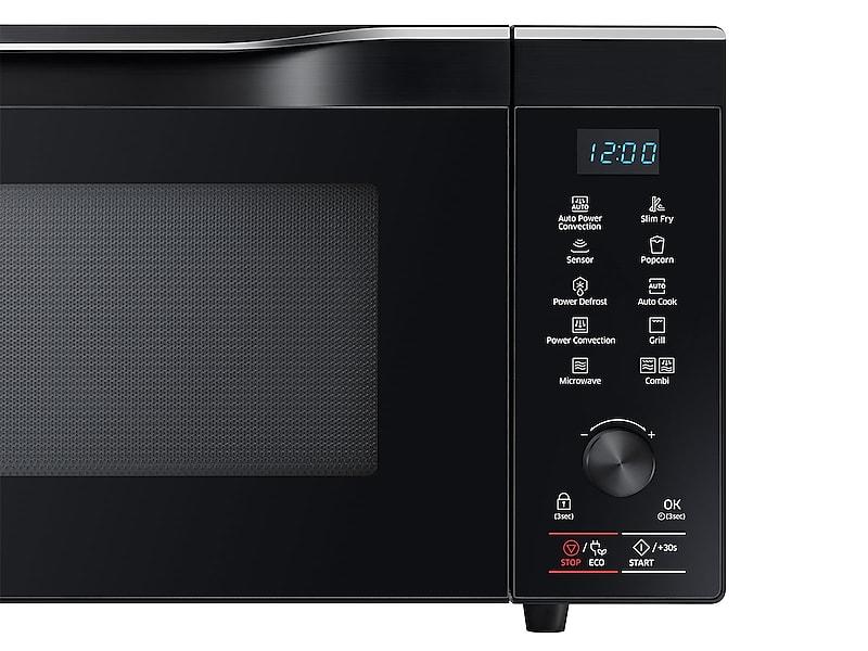 1.1 cu. ft. PowerGrill Countertop Microwave with Power Convection in Black Stainless Steel