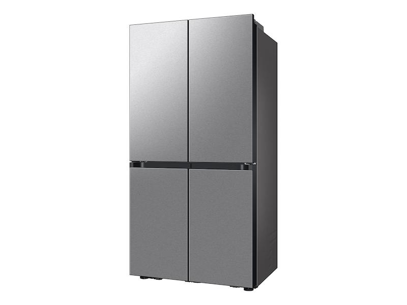 Bespoke 23 cu. ft. Counter Depth 4-Door Flex™ Refrigerator with Beverage Center™ & Customizable Door Panels in Stainless Steel