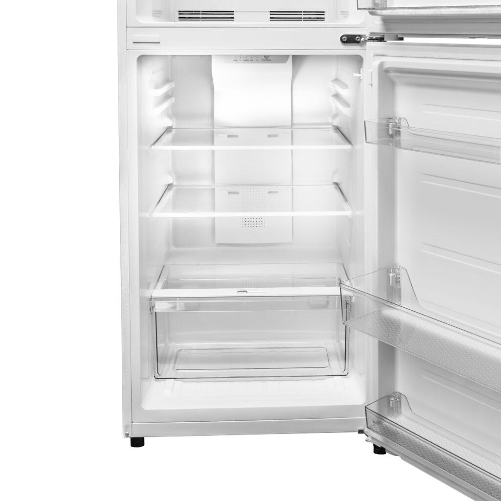 Woods 10.0 cu. ft. Top Mount Frost-Free Fridge in White