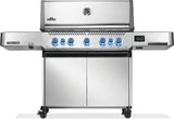 Prestige 665 Connected RSIB with Infrared Side and Rear Burner , Natural Gas, Stainless Steel