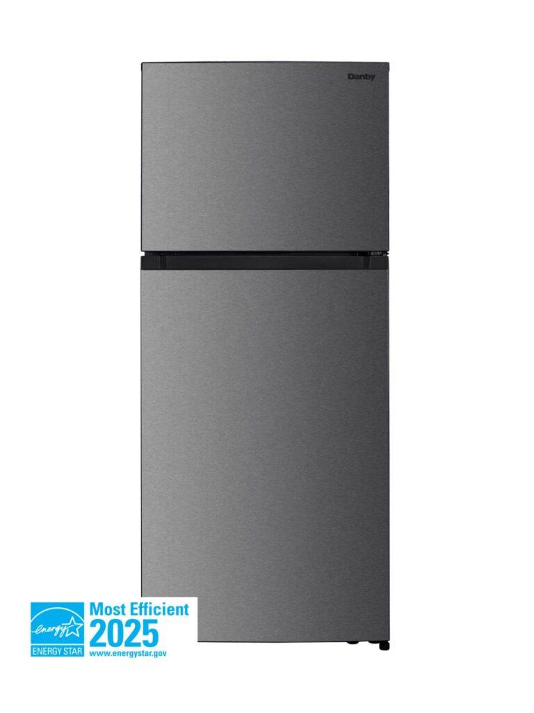 Danby 18 cu. ft. Top Mount Refrigerator in Stainless Steel Look