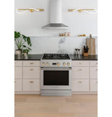 Monogram 30" Dual-Fuel Professional Range with 4 Burners