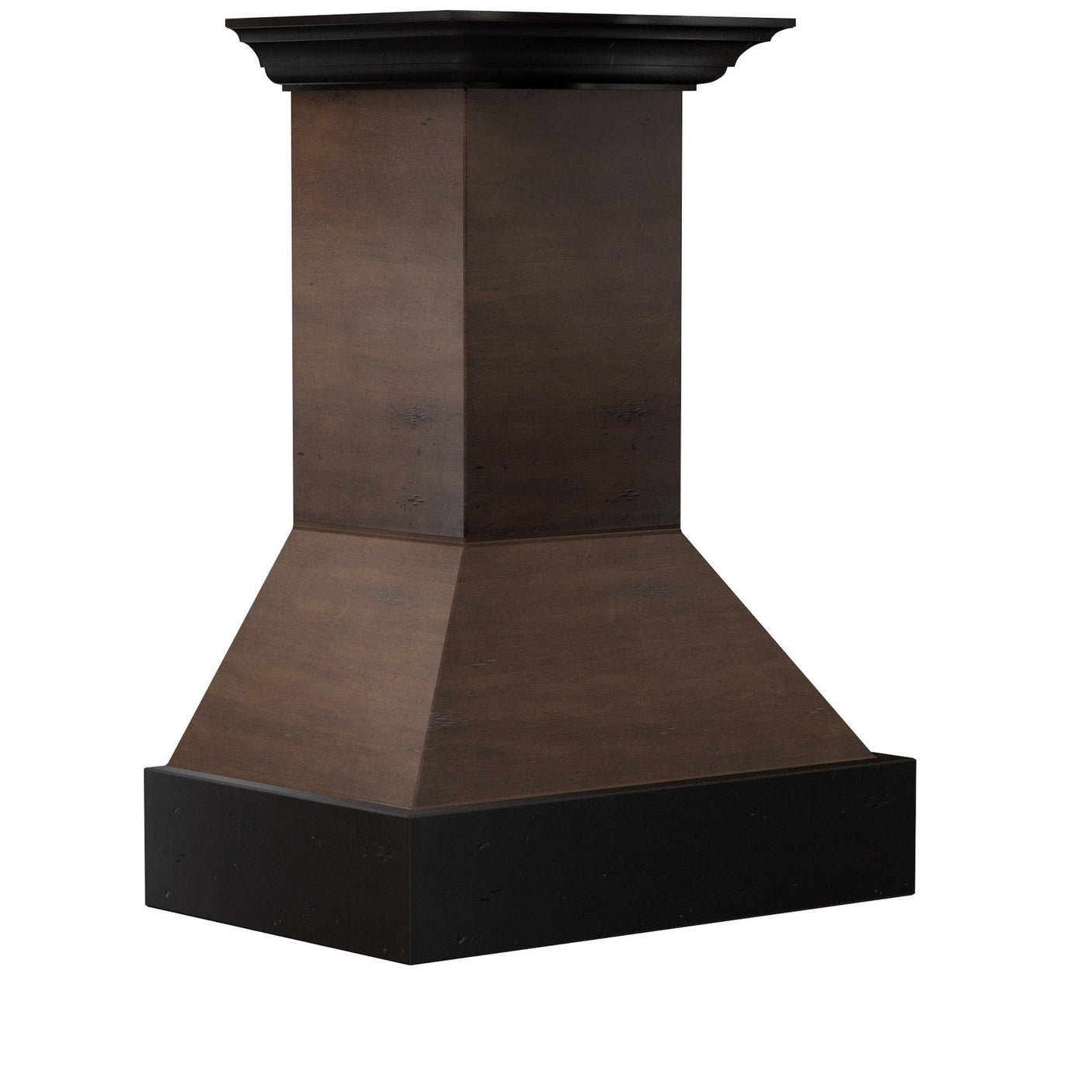 ZLINE Wooden Wall Mount Range Hood in Antigua and Hamilton - Includes Remote Motor (355AH-R) [Size: 36 Inch, Style: 400 CFM]