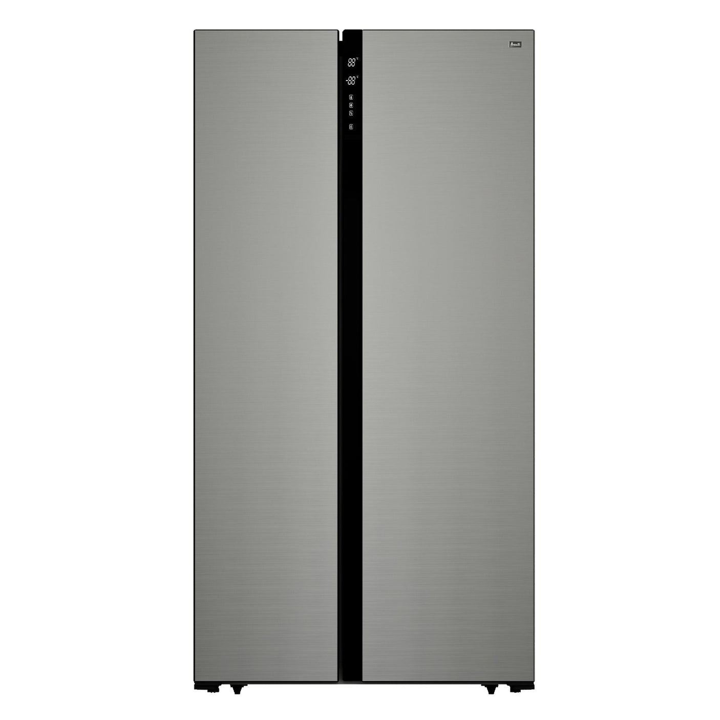 Avanti 15.6 cu. ft. Side-by-Side Apartment Size Refrigerator - Stainless Steel / 15.6 cu. ft.