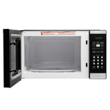 Danby 0.9 cu. ft. Countertop Microwave in Black and Stainless Steel