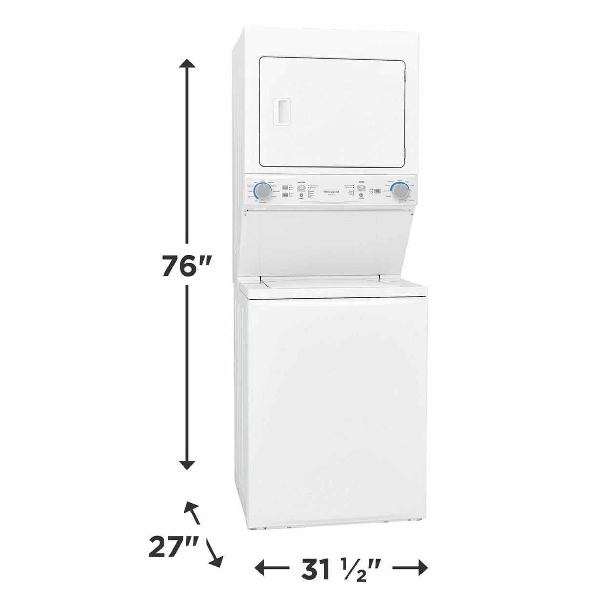 Frigidaire Gas Washer/Dryer Laundry Center - 3.9 Cu. Ft Washer and 5.5 Cu. Ft. Dryer