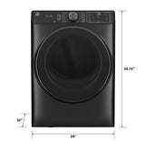 GE® ENERGY STAR® 7.8 cu. ft. Capacity Smart Front Load Electric Dryer with Steam and Sanitize Cycle