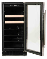 Beverage Center 1.0 - 15 Glass Door w/ Stainless