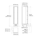 18" BUILT-IN FREEZER COLUMN